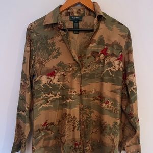 Ralph Lauren Equestrian Blouse
